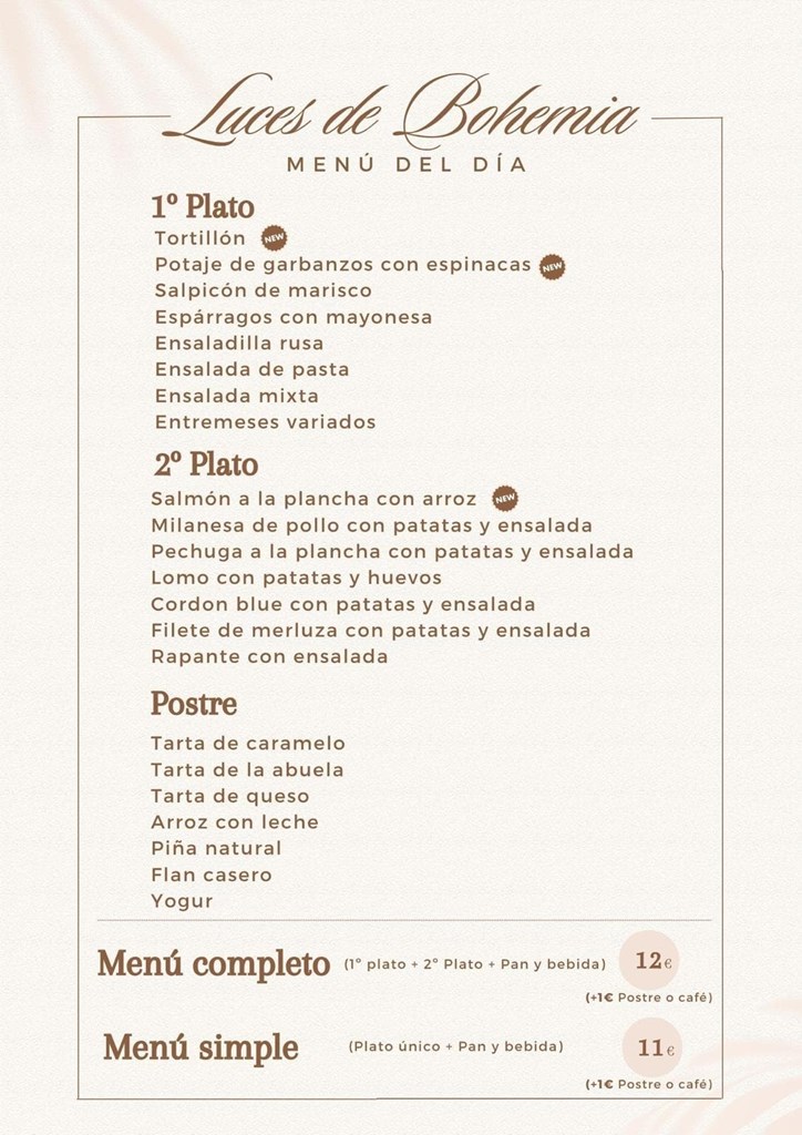 Menú del día  11/11/2025 - Imagen 1