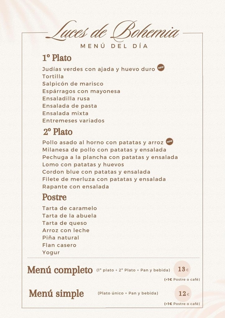 Menú del día  17/11/2025 - Imagen 1