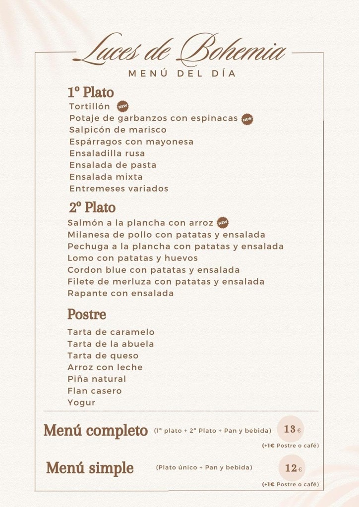 Menú del día  18/11/2025 - Imagen 1