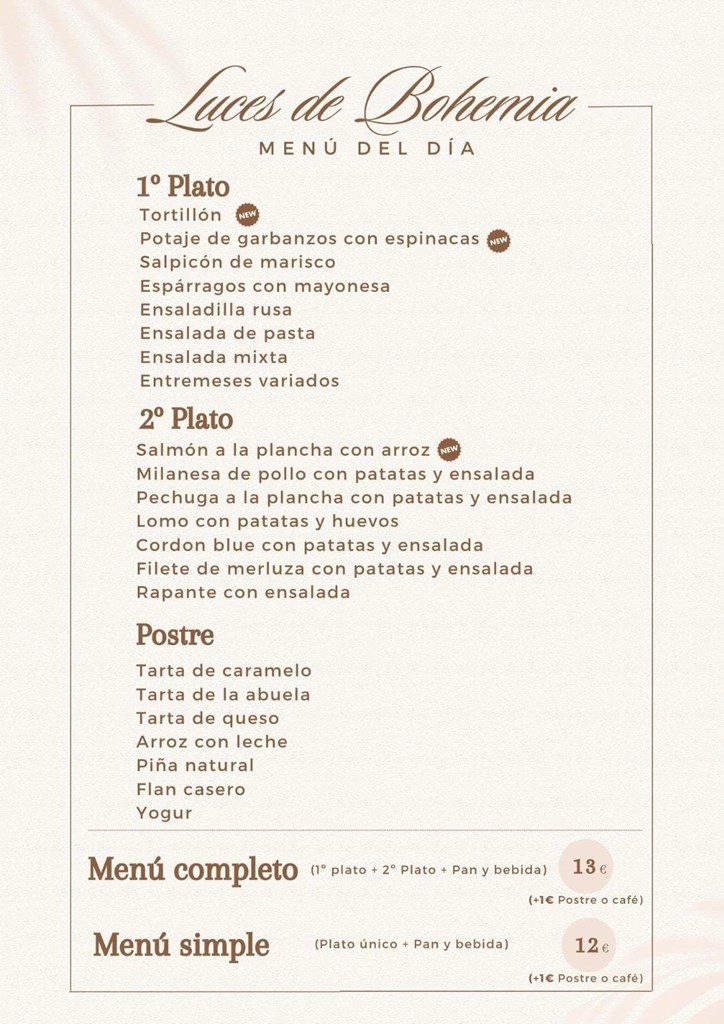 Menú del día  25/11/2025 - Imagen 1