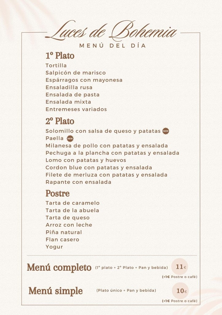 Menú del día 27/4/2024 - Imagen 1