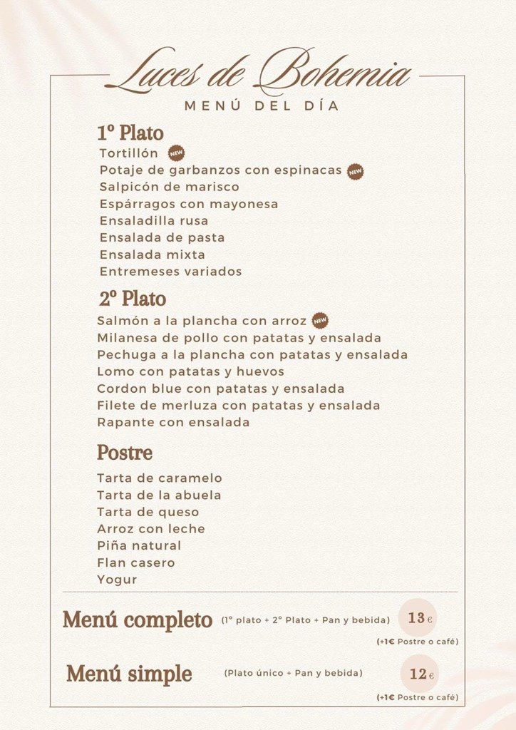 Menú del día  30/12/2025 - Imagen 1