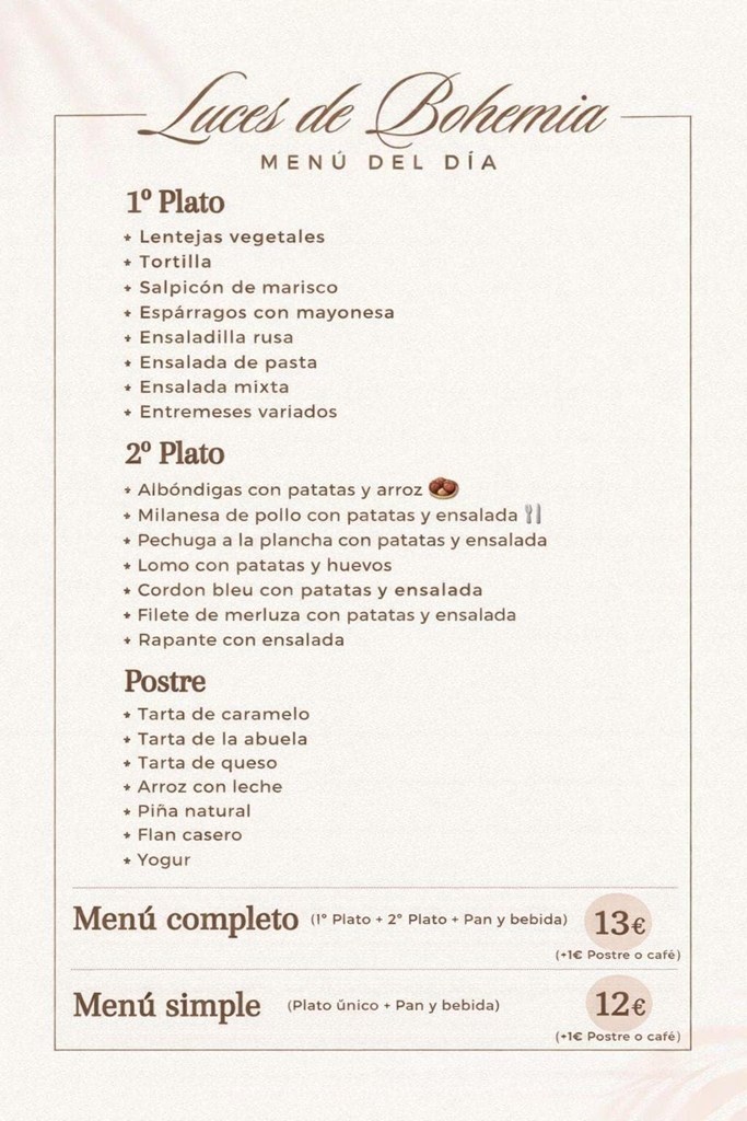 Menú del día  5/2/2026 - Imagen 1