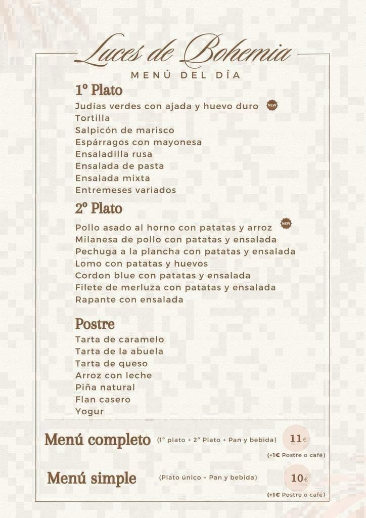 Menú del día 9/12/2024 - Imagen 1
