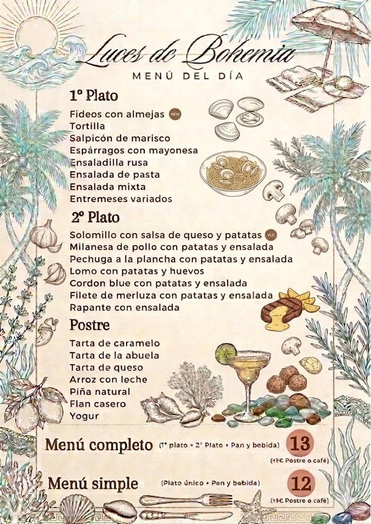 Menú día  1/7/2026 - Imagen 1