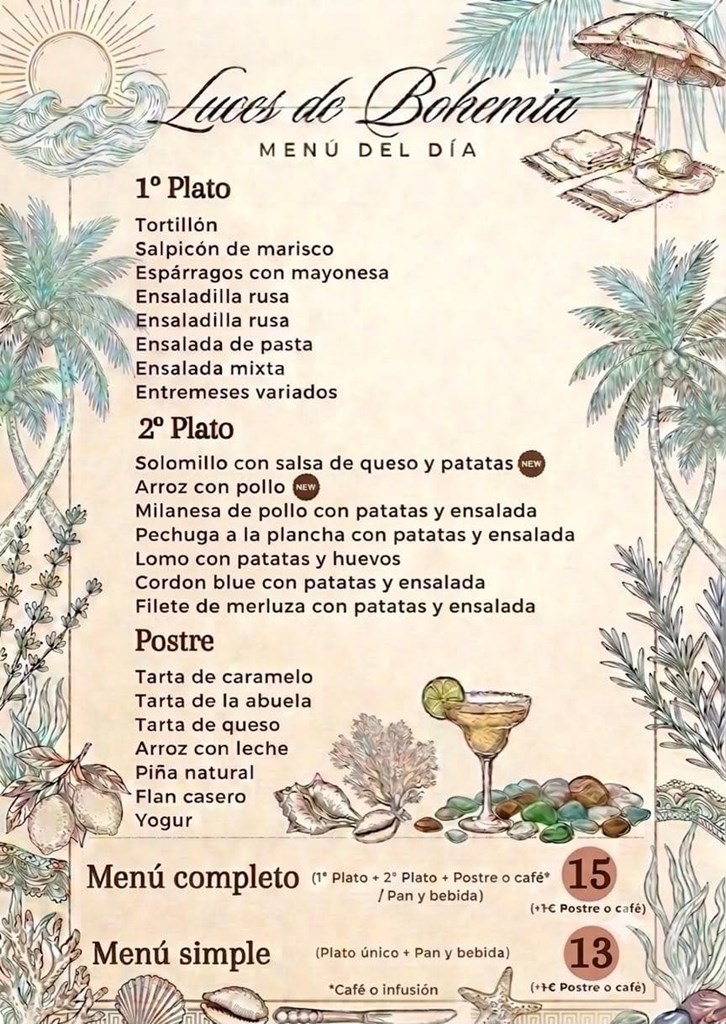 Menú día  1/8/2026 - Imagen 1