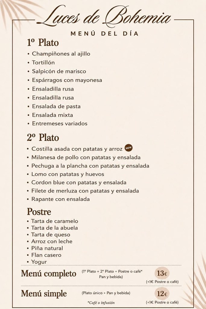 Menú día  11/6/2026 - Imagen 1