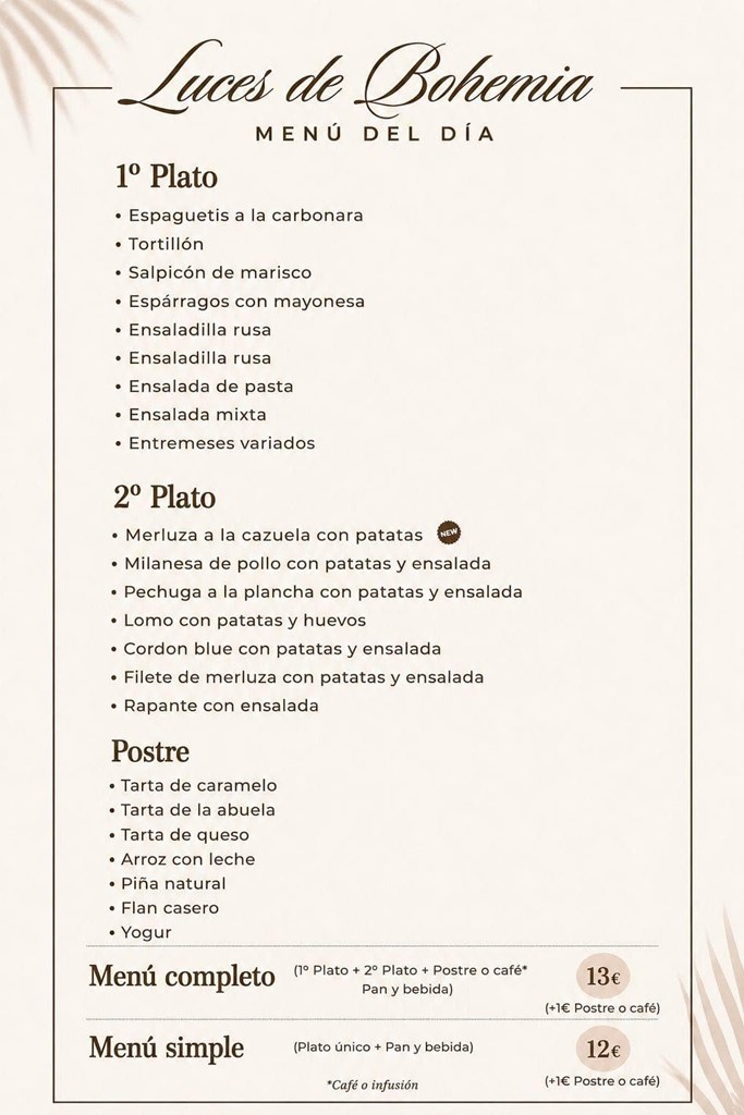Menú día  2/6/2026 - Imagen 1