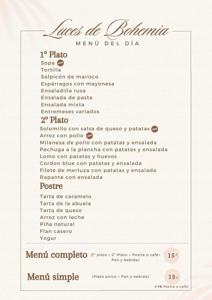 Menú día 21/3/2026 - Imagen 1