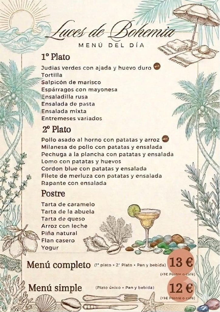 Menú día  24/8/2026 - Imagen 1