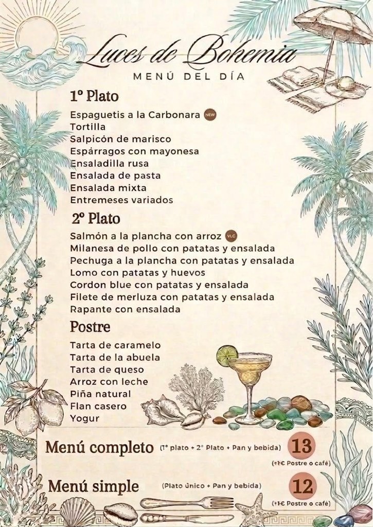 Menú día  25/8/2026 - Imagen 1