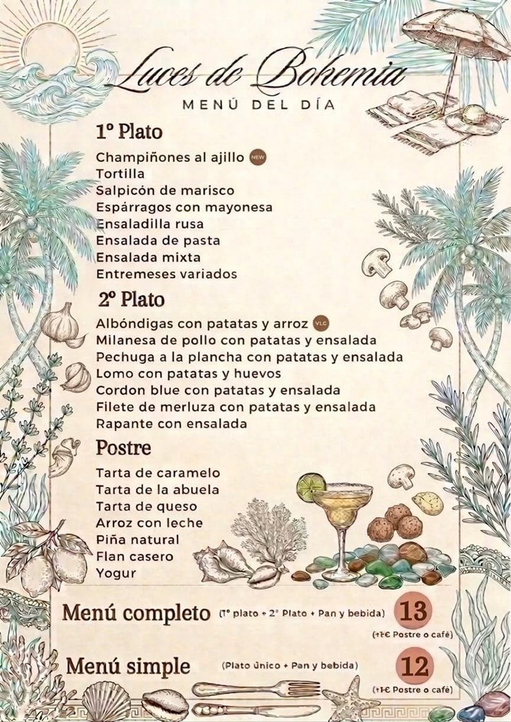 Menú día  30/7/2026 - Imagen 1