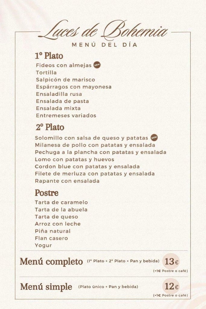 Menú día  6/5/2026 - Imagen 1
