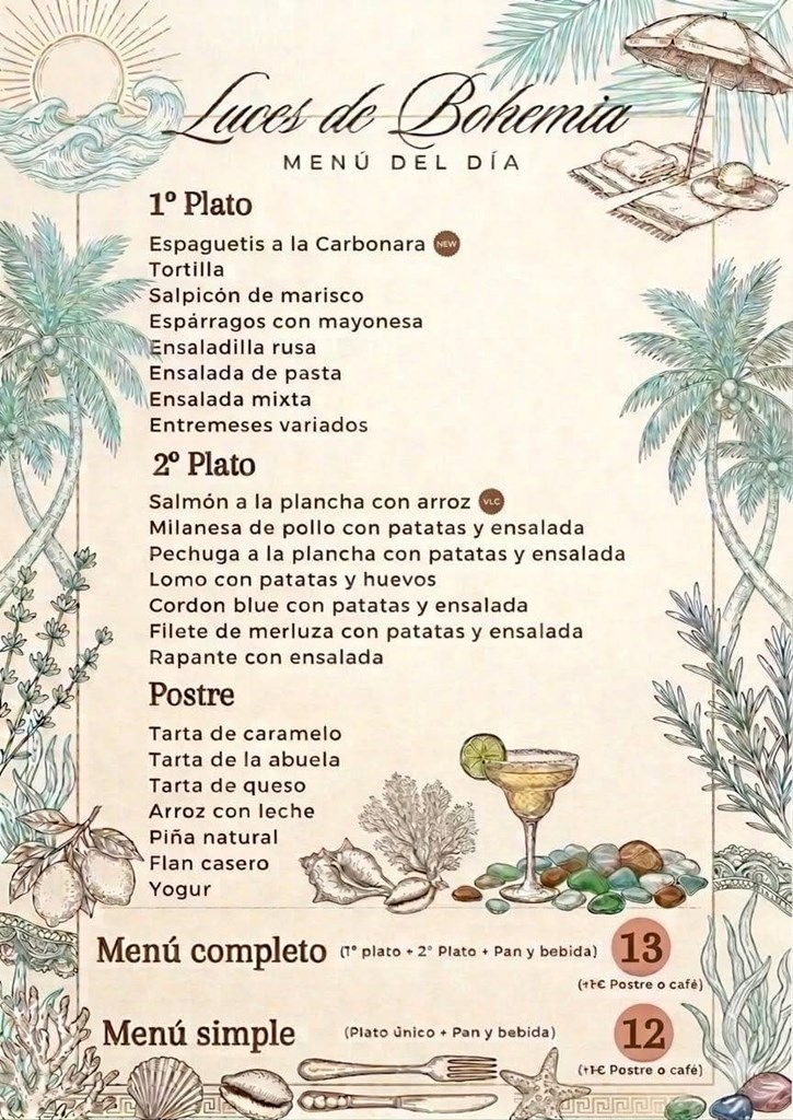 Menú día  7/7/2026 - Imagen 1